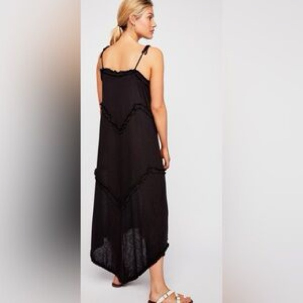FP Beach AVALON TIERED RUFFLE MAXI DRESS